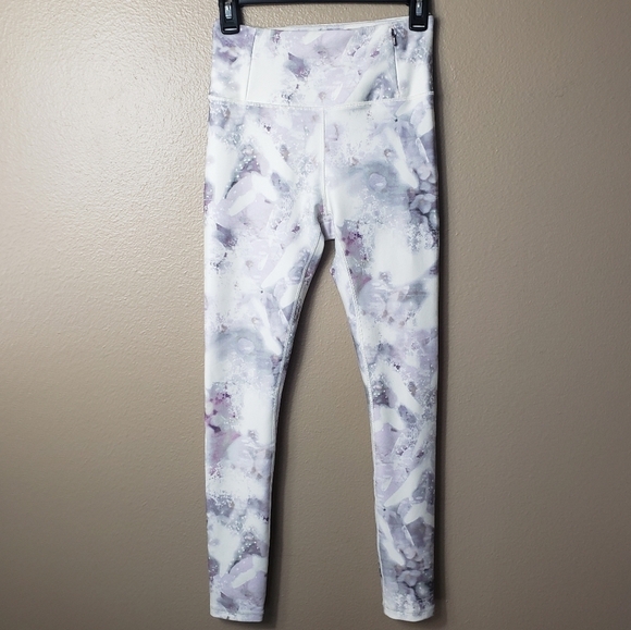 Calia Light Magic Essential Printed Watercolor Full Length Leggings-Size S - Picture 1 of 8